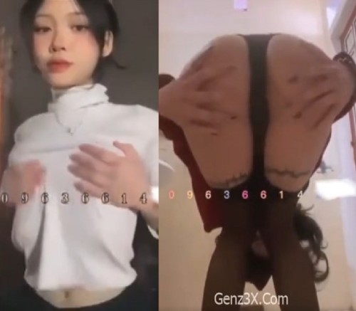 Clip Sex Gái xinh nick name Tôm Chiên khoe boddy căng mọng